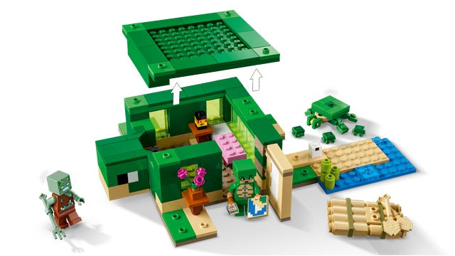 LEGO Minecraft The Turtle Beach House - 21254