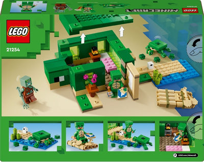 LEGO Minecraft The Turtle Beach House - 21254