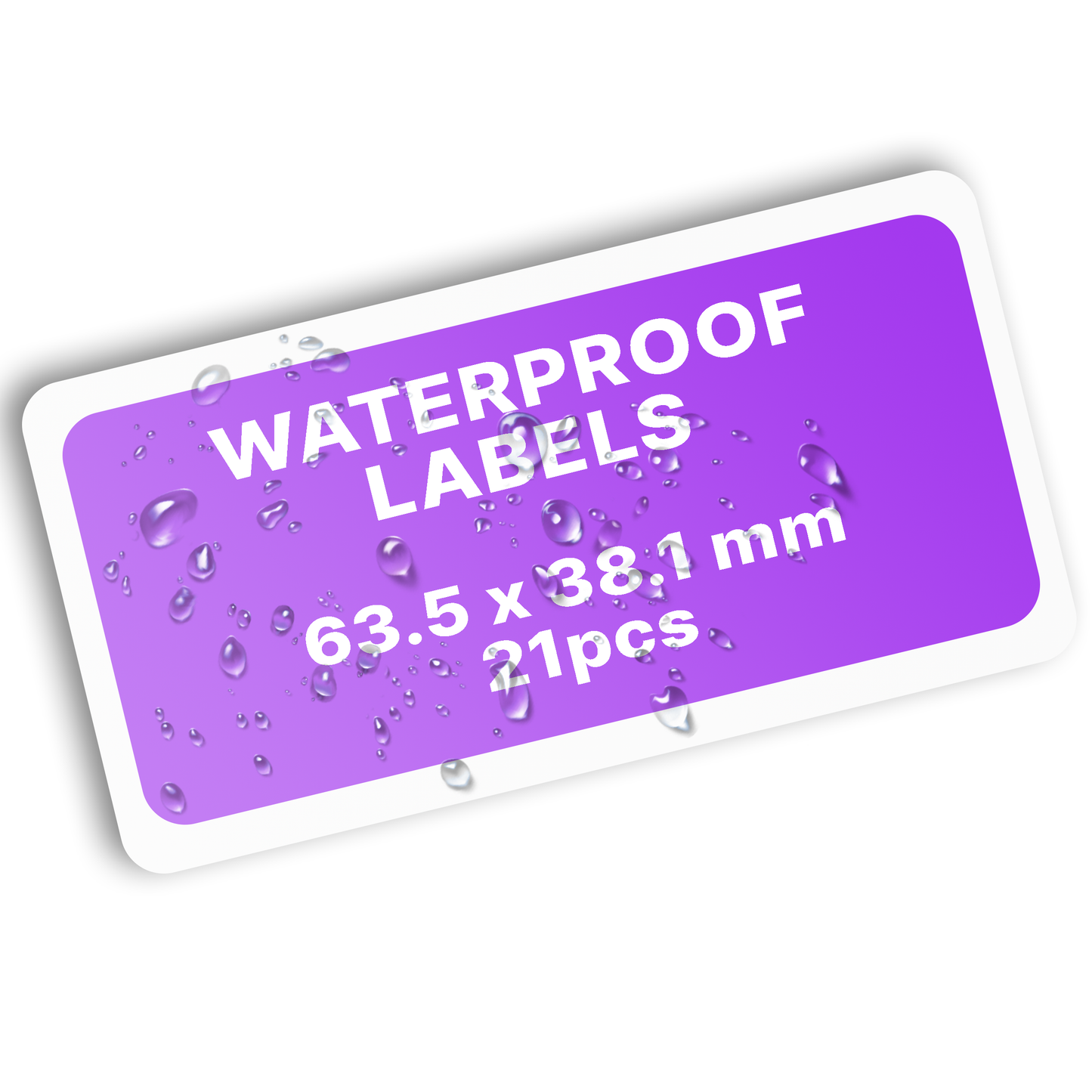 Custom Waterproof Printed Labels