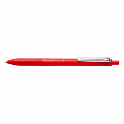 Pentel retractable ballpoint pen 1.0mm RED