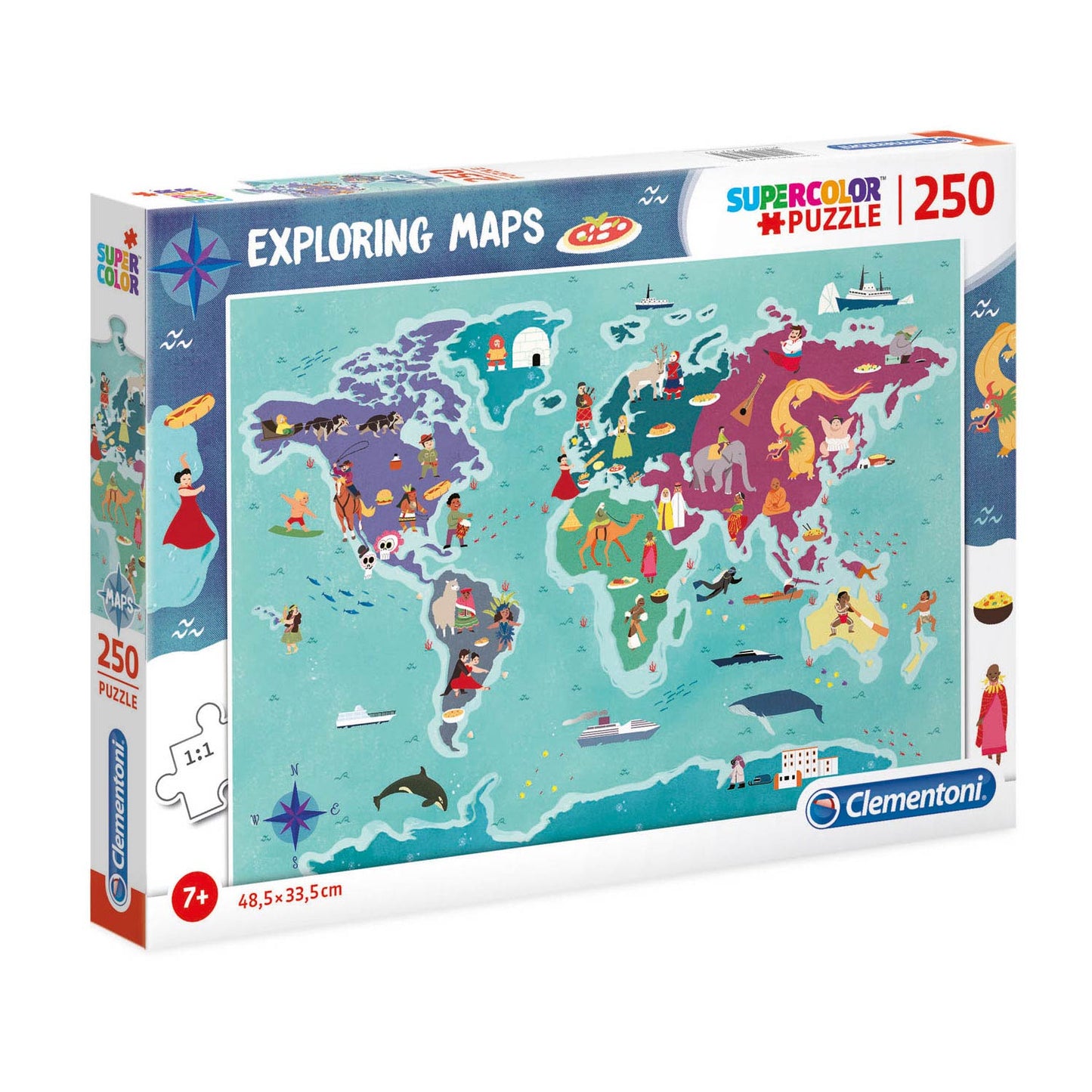 Puzzle Customs & Traditions Of The Maps