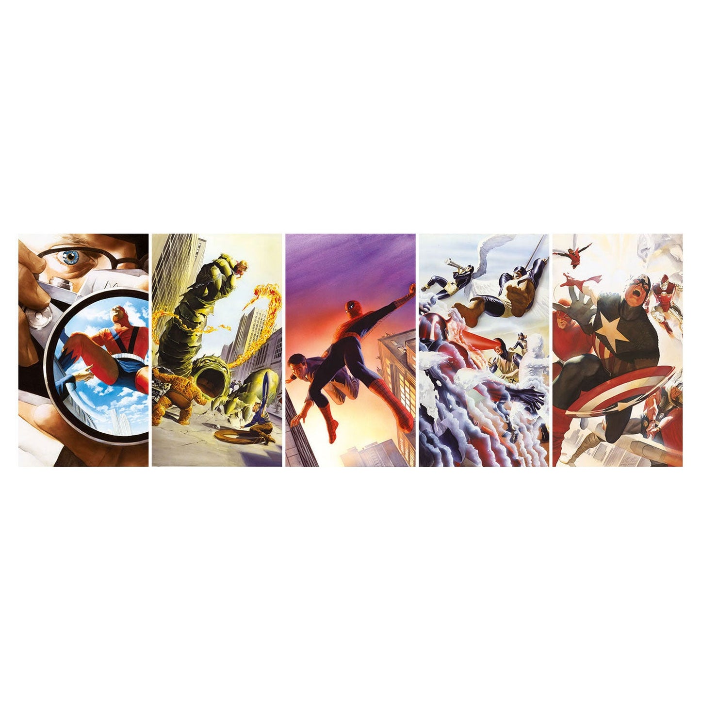 Puzzle X1000Pcs - Panorama Marvel