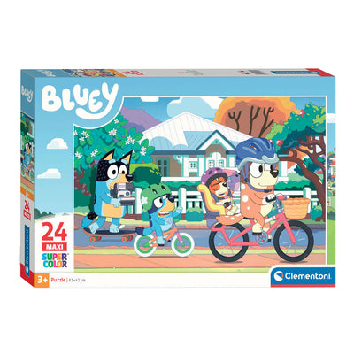 Puzzle Super Color - Bluey Bicycles X 24 Pcs