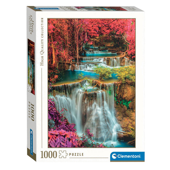 Clementoni Jigsaw Puzzle Colorful Thai Falls - 1000Pcs.