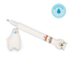 Legami Stand-Ink Ovation Llama Ballpoint Pen with Base, Light Blue Ink