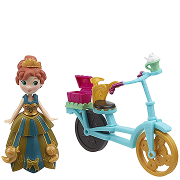 Disney Frozen Little Kingdom Anna And Bicycle