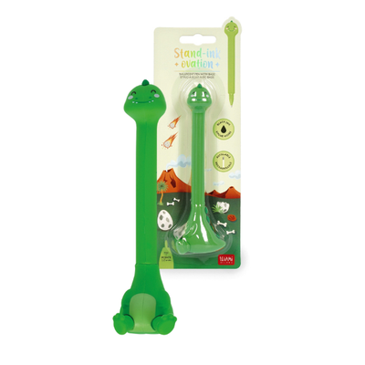 Legami Stand-Ink Ovation Dino Ballpoint Pen with Base