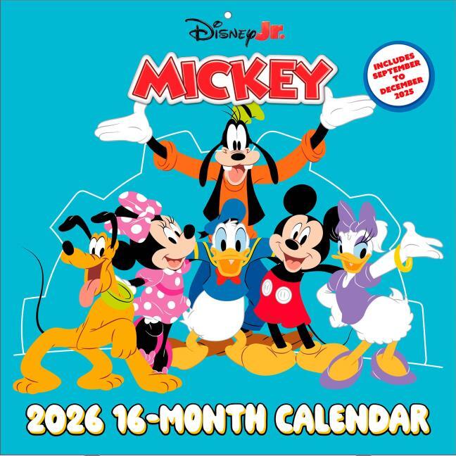 Mickey & Minnie 2026 Square Calendar