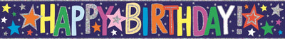 Happy Birthday Party Banner 2.5 mtrs