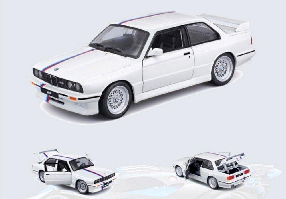 Burago Bmw M3 3 Series 1988 White - 1\24