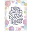 Spiral Diary 2026 A5 one week on 2 pages - Enjoy the little things