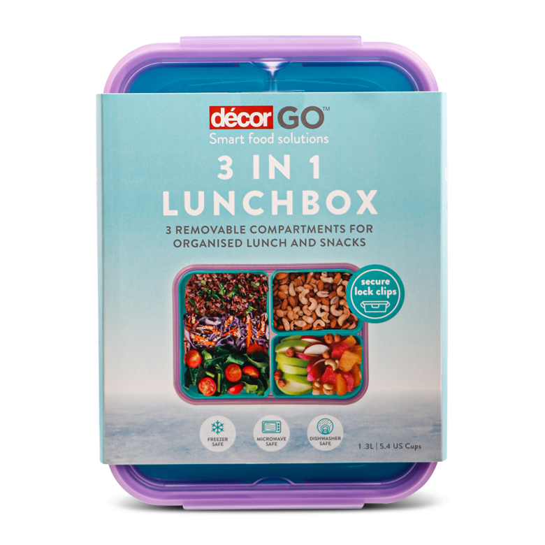 LUNCHBOX 3 IN 1 - 1.3LTR
