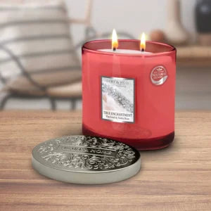 Heart & home candle - loving blooms blush rose & sweet vanilla