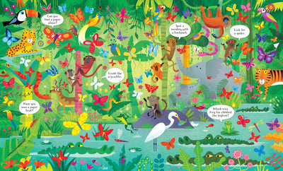 Book & Jigsaw In The Jungle