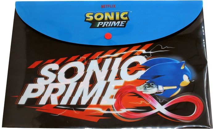 Sonic Prime A4 Button Folder
