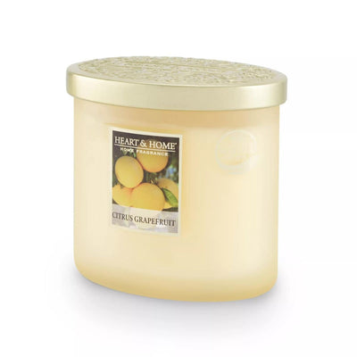 Heart & Home - Citrus Grapefruit Soy Wax Candle