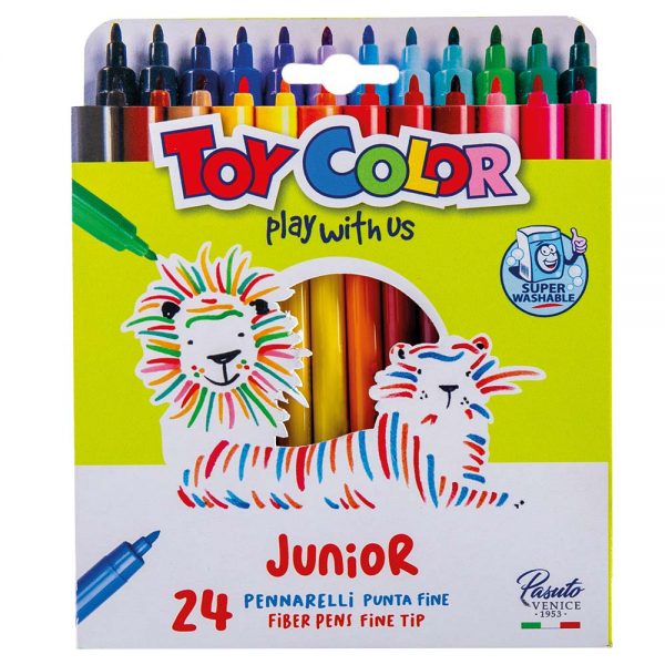 Fibre Pens X24 Colours