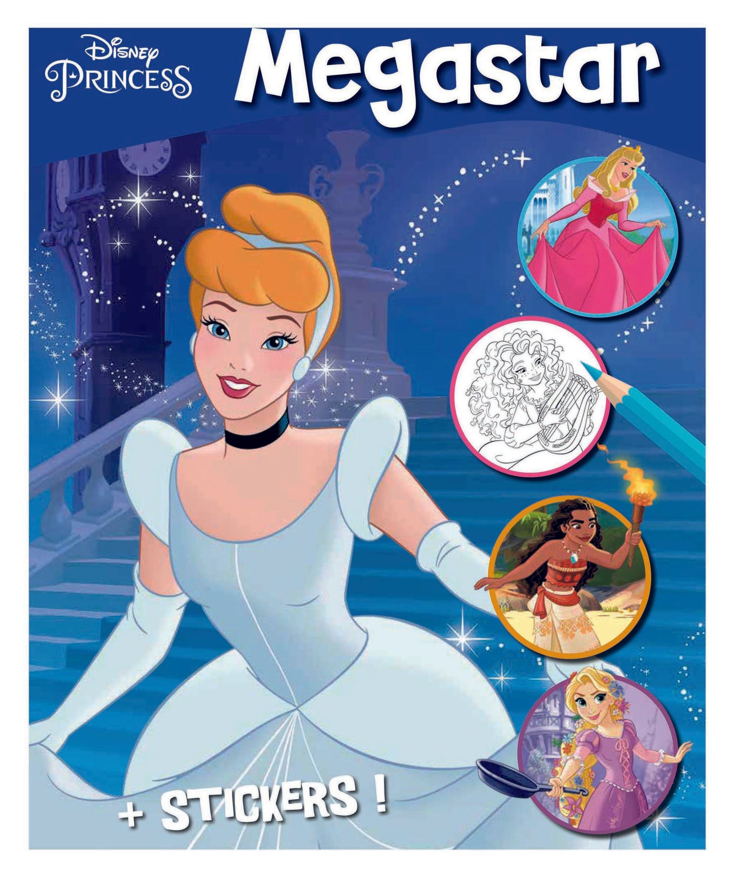 Disney Princess Megastar Colouring Book 