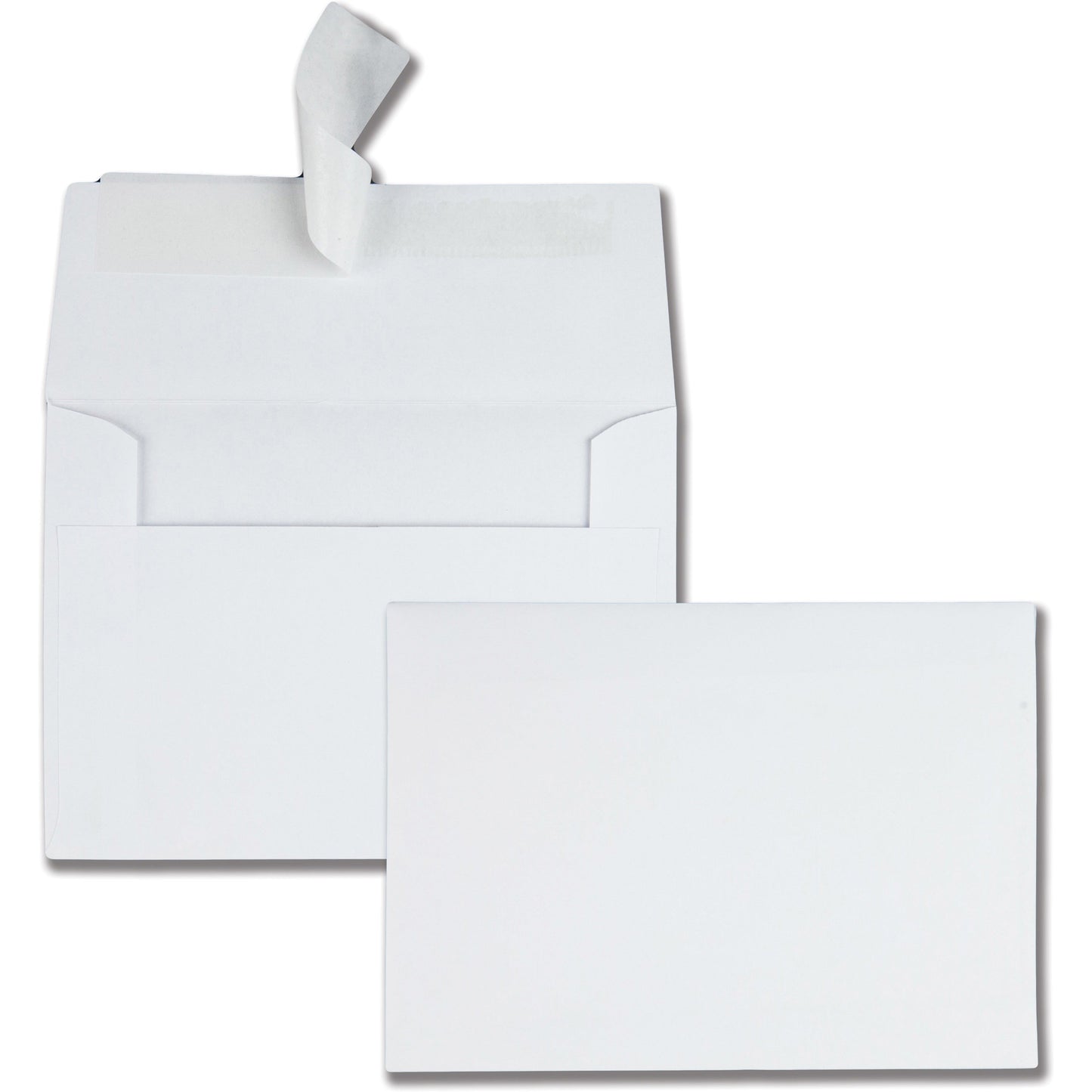 Postcard Size White Letter Envelope - 1 Box By 500