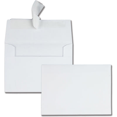 Postcard Size White Letter Envelope - 1 Box By 500