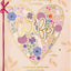 Heart Of Flowers Wife Birthday Card - boxed card 21 x 26 cm