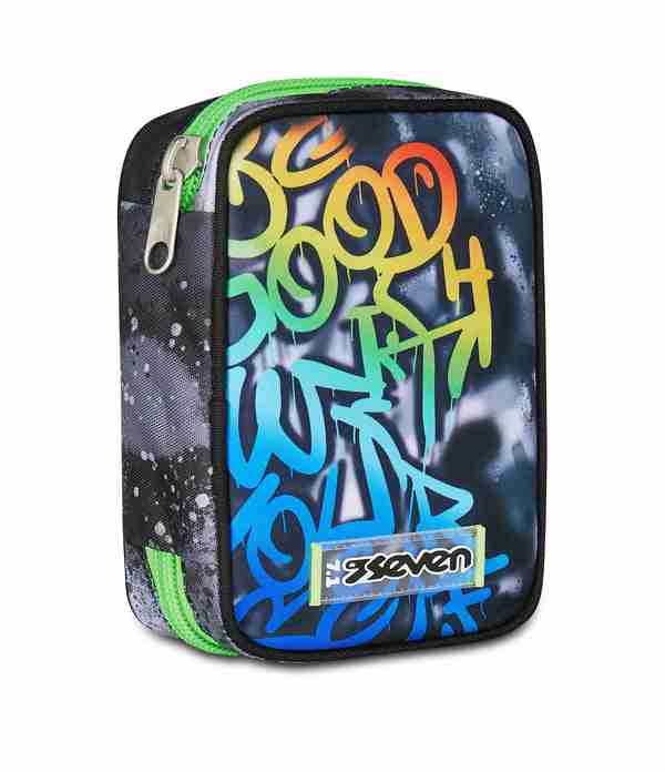 SEVEN SPRINT PAINT BOY Filled pencil case