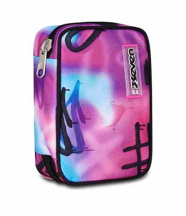 SEVEN SPRINT PAINT GIRL Filled  pencil case