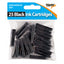 Bag x25 Black Ink Cartridges