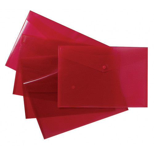 Red Button Folder A4