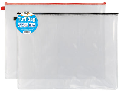 Clear Mesh Bag A2 With Zip