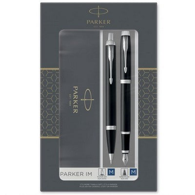 Parker Black - Fountain Pen and Ballpoint Pen Set