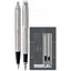 Parker Duo Gift Set Stainless Steel - Ballpoint Pen & Fountain Pen