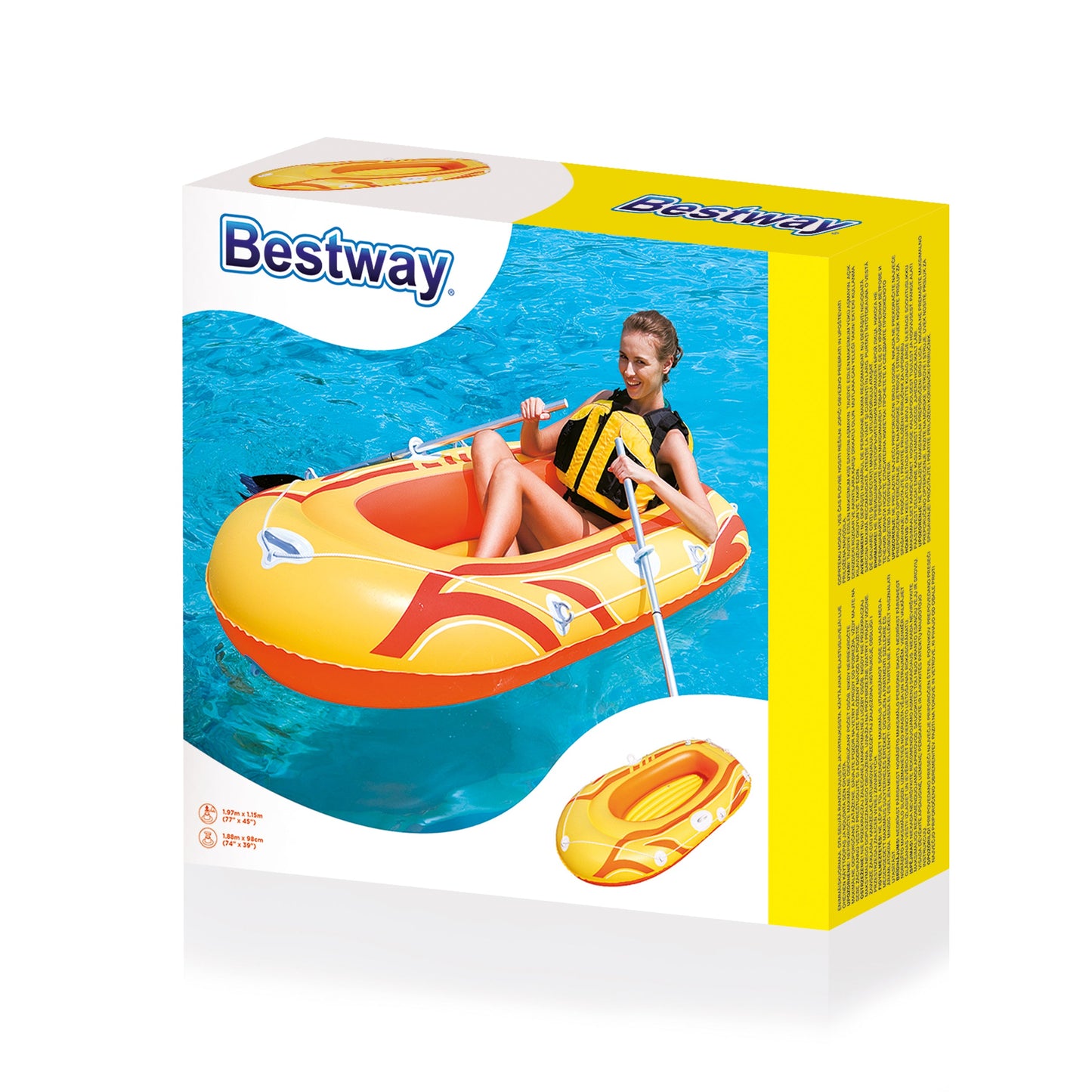 Inflatable Boat 1.88M X 98Cm