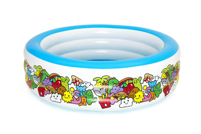 Bestway 3-Ring Play Pool 196X53Cm