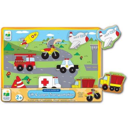 Lift And Learn Transportation Puzzle