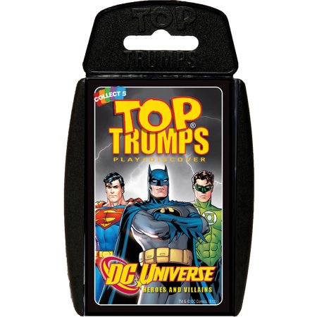 Dc Comics Top Trumps Card Game New Sealed
