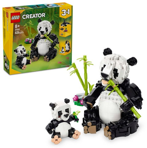 LEGO Creator 3-in-1 Wild Animals: Panda Family - 31165