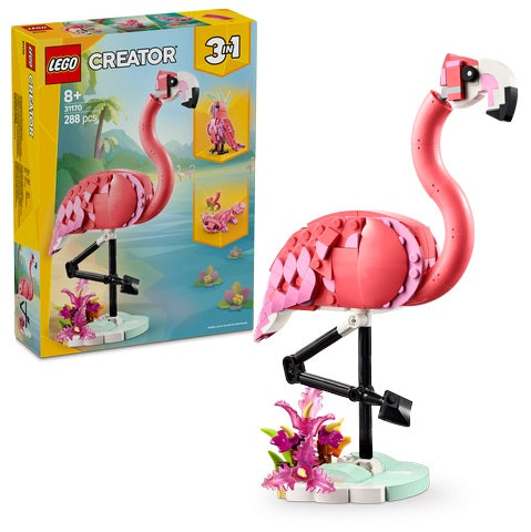 LEGO Creator 3-in-1 Wild Animals: Pink Flamingo 31170