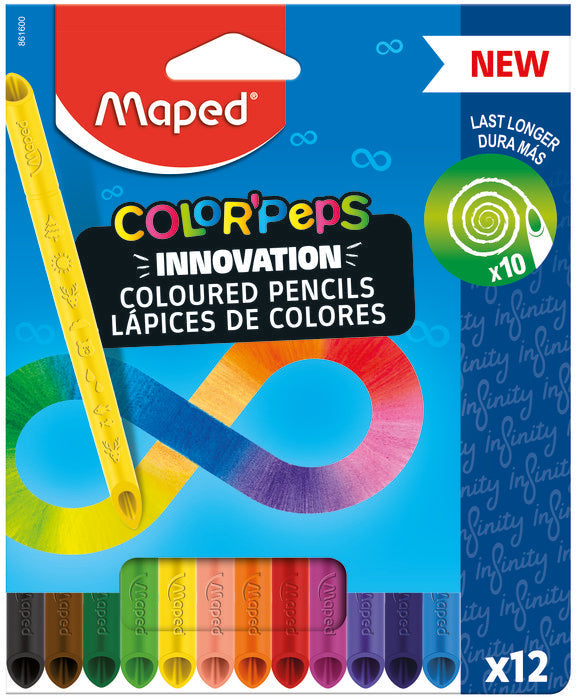 Maped - Innovation coloured pencil x12