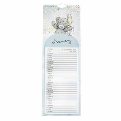 Me To You Slim Calendar 2026