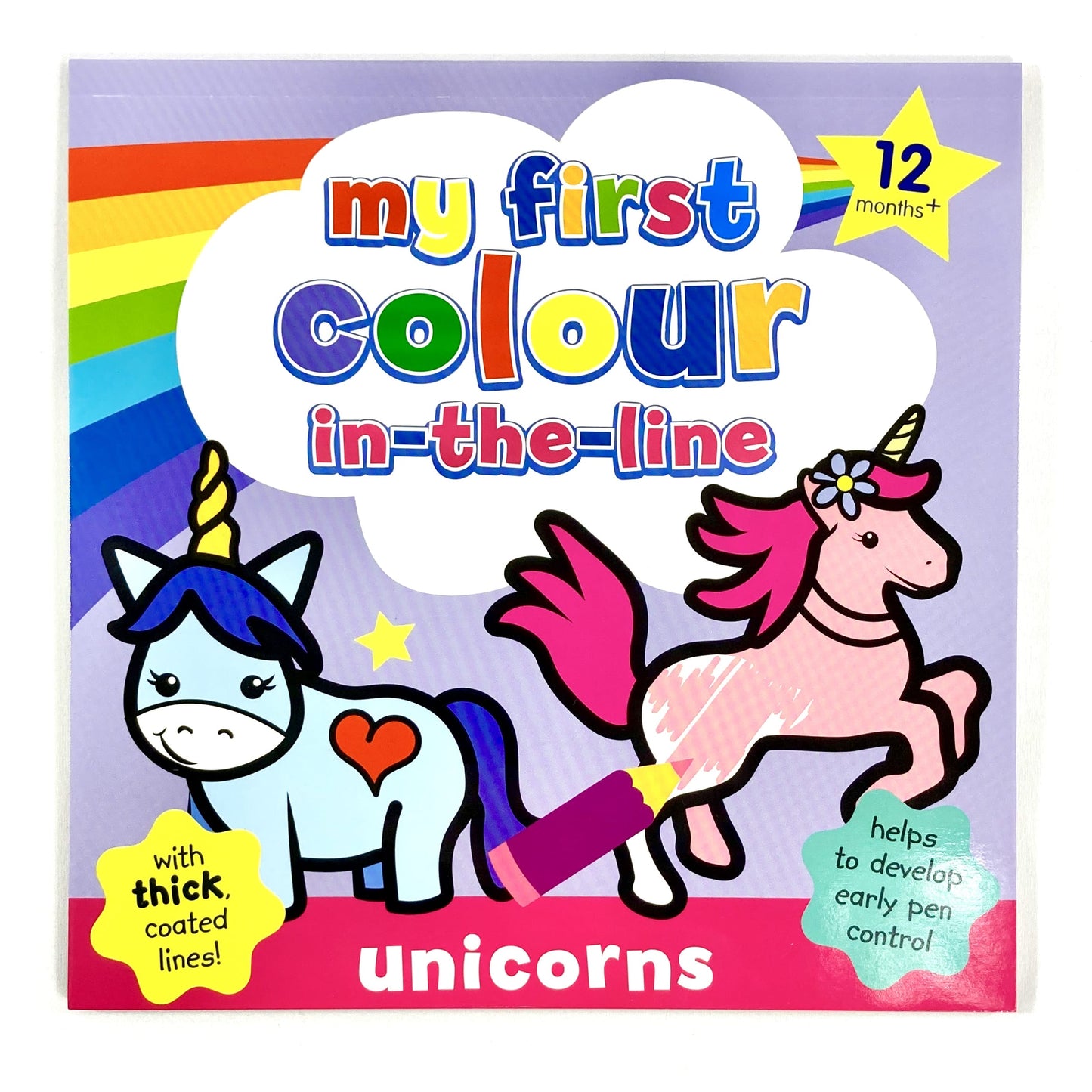 My First Colour In Line Unicorns