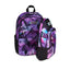 Zaino Scuola Seven Dual Detach Pink Fusion - 2 large compartments fit A4 - 2 bags in 1