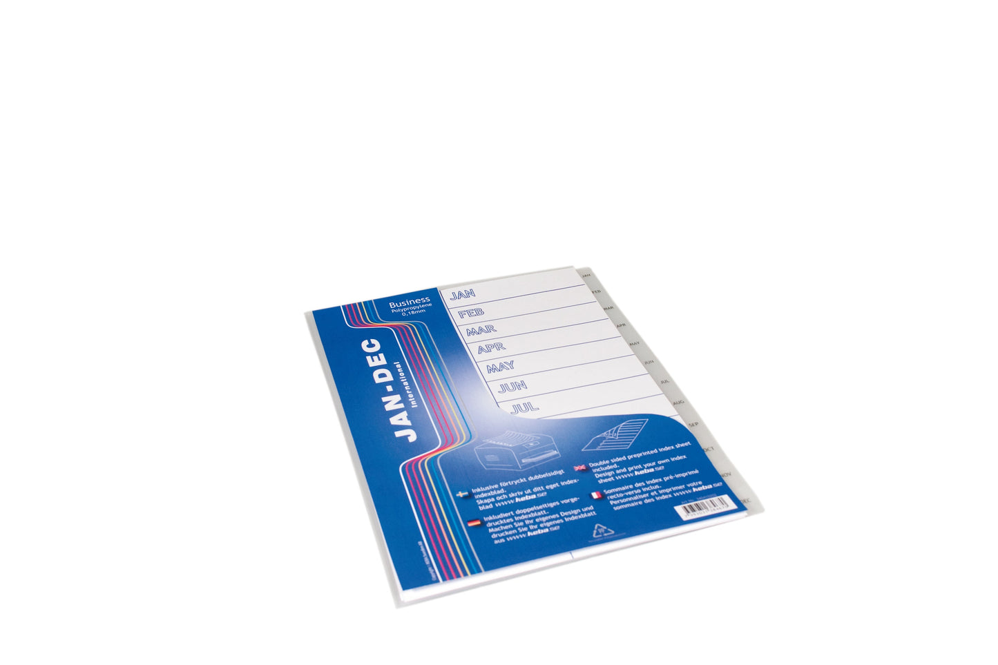 Dividers - Jan To Dec