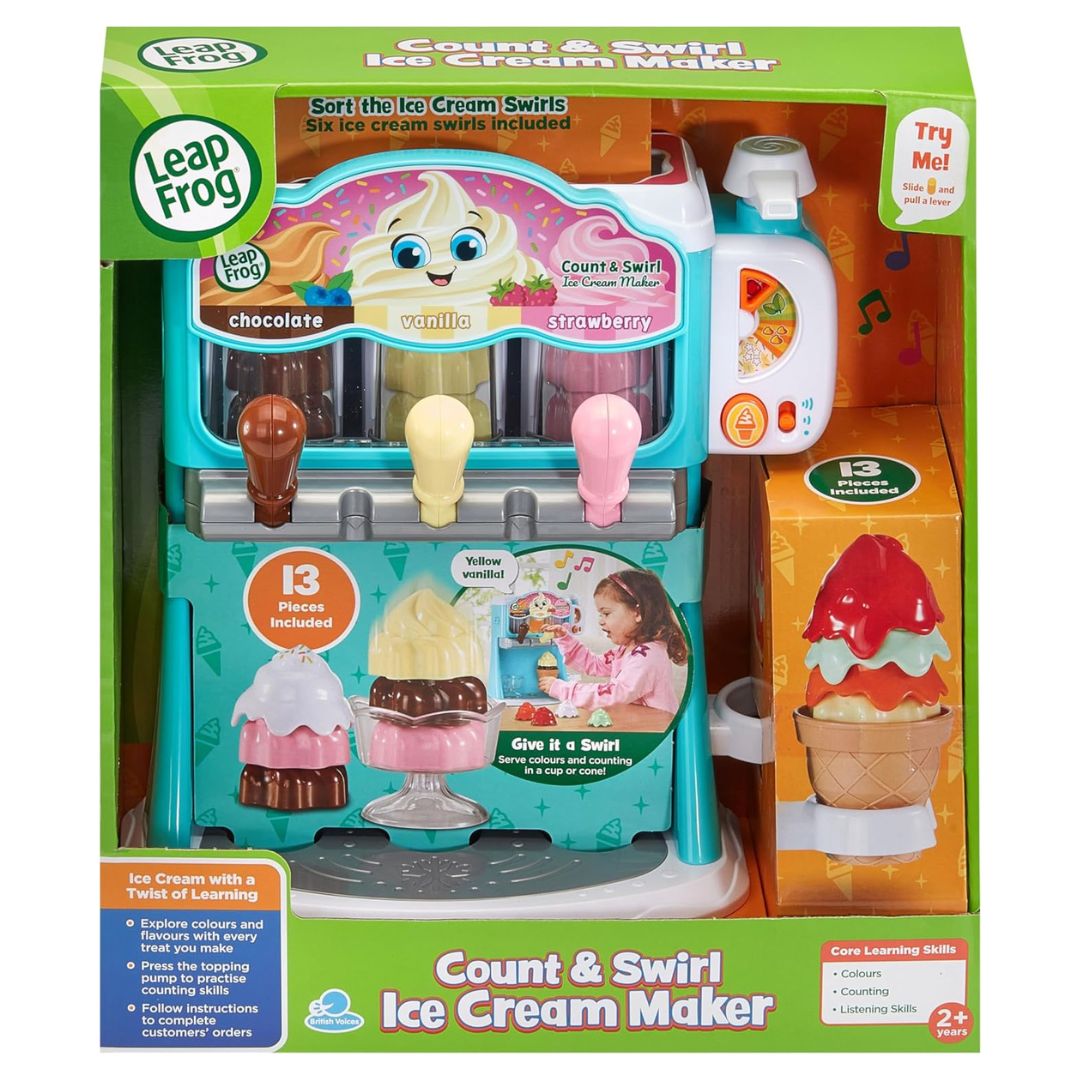 Leapfrog Count & Swirl Ice Cream Maker