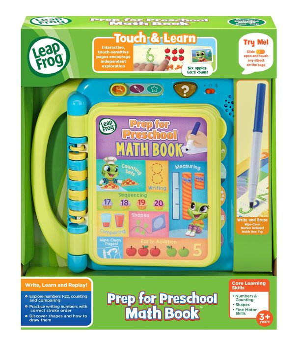 Leapfrog Prep For Preschool Math Book