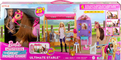 Barbie Mysteries The Great Horse Chase Ultimate Stable Playset