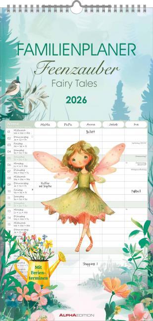Family Planner Calendar 2026