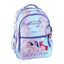 K-Pop Demon Hunters Huntrix Purple Primary School Oval Backpack 46cm - 2 large Compartments fit A4