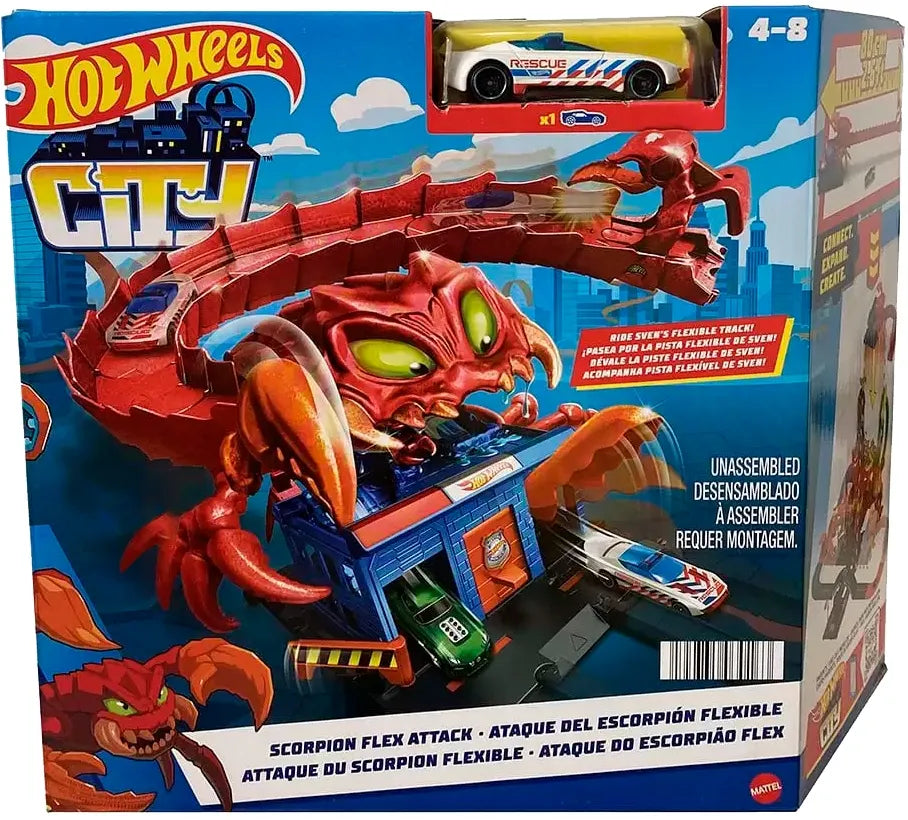 Hot Wheels City Scorpion Flex Attack