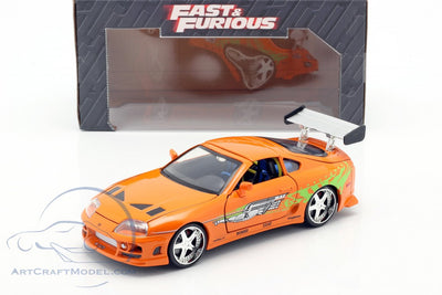 JadaToys Fast & Furious Brian's Toyota Supra 1:24 Die-Cast Model
